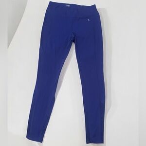 Vibrant Blue Danskin Now Stretchy Yoga Pants Size Small